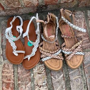Girls size 4 sandals